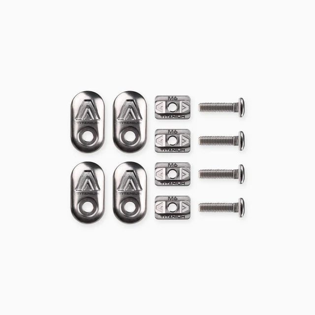 Armstrong Track Nuts Mast Top M6-25mm Titanium Hardware Set