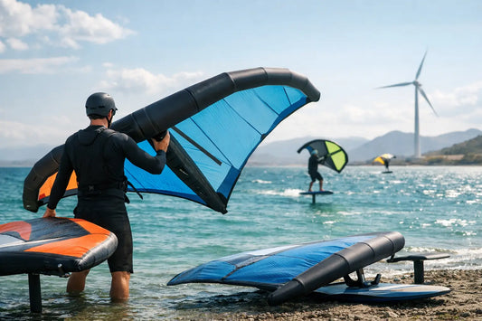 Welche Winggröße bei welchem Wind passt?