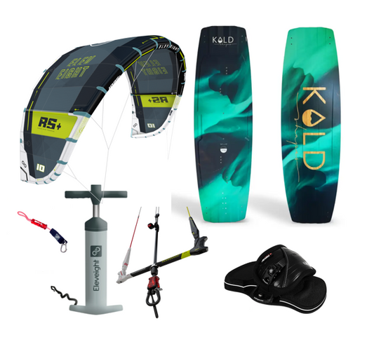 Materialpaket: Freeride Performance Kiteset Eleveight RS+ V4